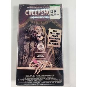 Sealed Creepshow VHS Tape George R Romero, Steven King, For collection only